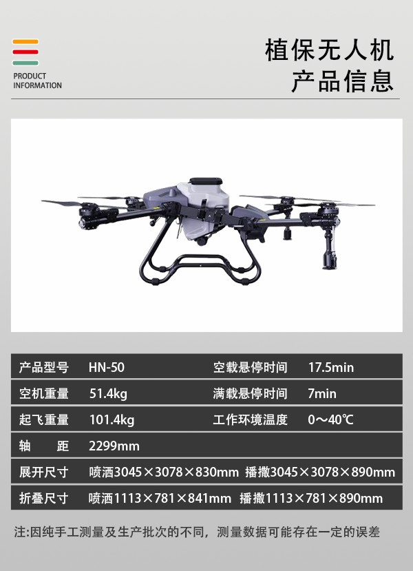 農用植保無人機HN-50型(圖2)